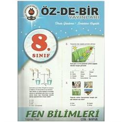 8. Sınıf Fen Bilimleri Yaprak Test Özdebir Yayınları