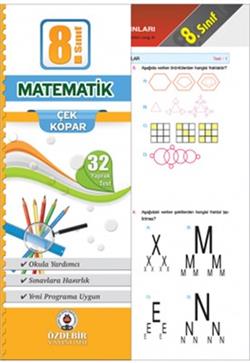 8. Sınıf Matematik Yaprak Test Özdebir Yayınları