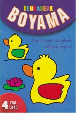 Rengarenk Boyama 4 Yaş Üstü