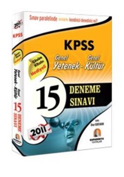 Genel Kültür-Genel Yetenek Deneme Sınavı - 15 Deneme Sınavı