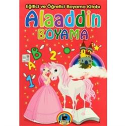 Alaaddin Boyama - Eğitici ve Öğretici Boyama Kitabı