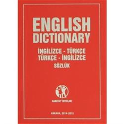 English Dictionary İngilizce - Türkçe Türkçe - İngilizce Sözlük