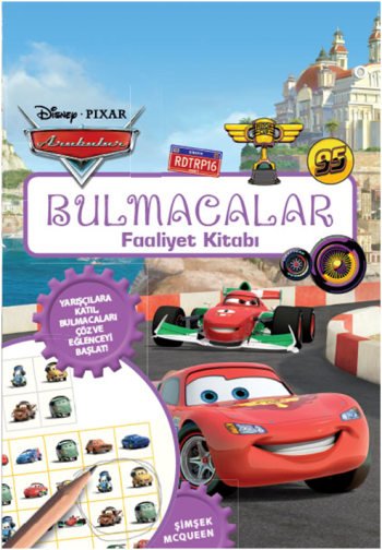 Arabalar - Bulmaca (Faaliyet Kitabı)