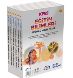 1271 - Murat 2018 KPSS Eğitim Bilimleri Fasikülü Modüler Set