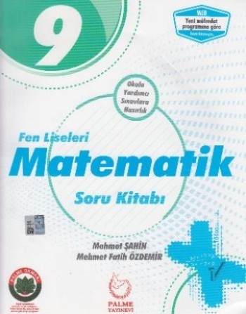 Palme 9. Sınıf Matematik Soru Kitabı Fen Liseleri