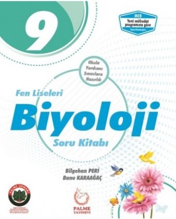 Palme 9. Sınıf Fen Liseleri İçin Biyoloji Soru Kitabı