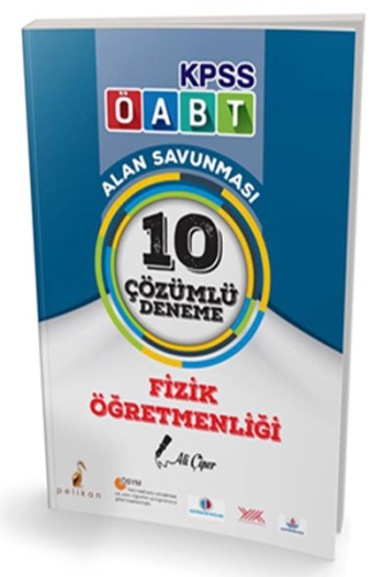 Pelikan KPSS 2017 ÖABT Fizik Öğretmenliği 10 Çözümlü Deneme