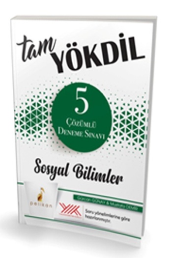 Pelikan YÖKDİL Sosyal Bilimler Çözümlü 5 Deneme Sınavı