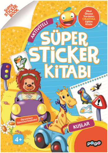 Süper Sticker Kuşlar