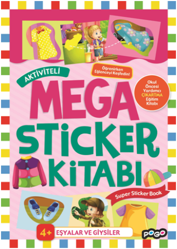 Mega Sticker Eşyalar ve Giysiler