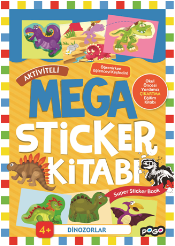 Mega Sticker Dinozorlar