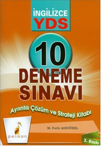 Pelikan YDS İngilizce 10 Deneme Sınavı