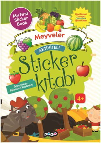 Aktiviteli Sticker Meyveler