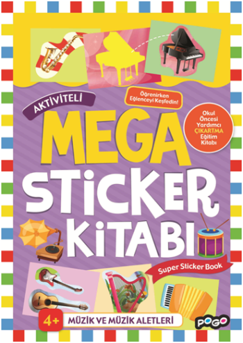 Mega Sticker Müzik ve Müzik Aletleri