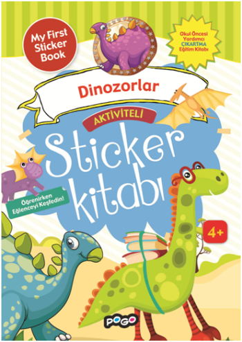 Aktiviteli Sticker Dinozorlar