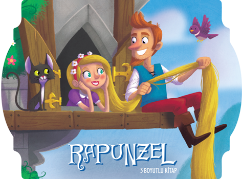 Rapunzel (3 Boyutlu Kitap)