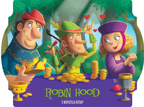 Robin Hood (3 Boyutlu Kitap)