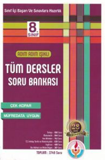 8. Sınıf Tüm Dersler Soru Bankası