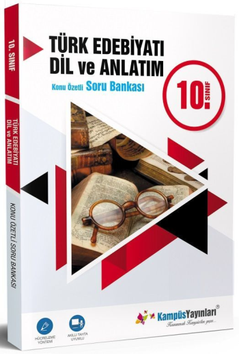 10. Sınıf Türk Edebiyatı Dil ve Anlatım Konu Özetli Soru Bankası