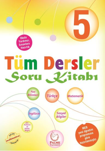 Palme 5. Sınıf Tüm Dersler Soru Kitabı