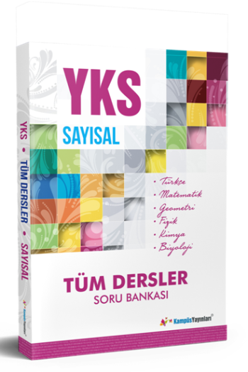 Kampüs Yayınları YKS Sayısal Tüm Dersler Soru Bankası (1. Ve 2. Oturum)