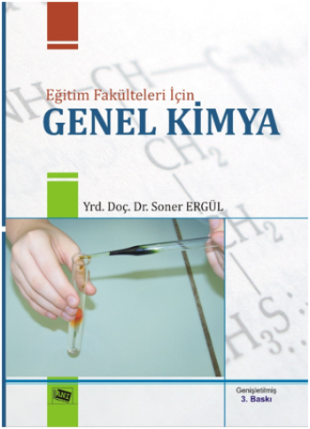 Eğitim Fakülteleri için Genel Kimya