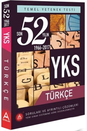 A Yayınları YKS Türkçe Son 52 Yılın Çıkmış Soruları