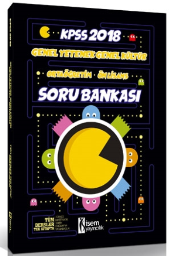 İsem Yayıncılık KPSS Ortaöğretim Önlisans Tamamı Çözümlü Soru Bankası Tek Kitap  2018