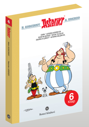 Asteriks Seti - 4 (6 Kitap Takım)