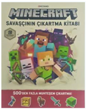 Minecraft Savaşçının Çıkartma Kitabı