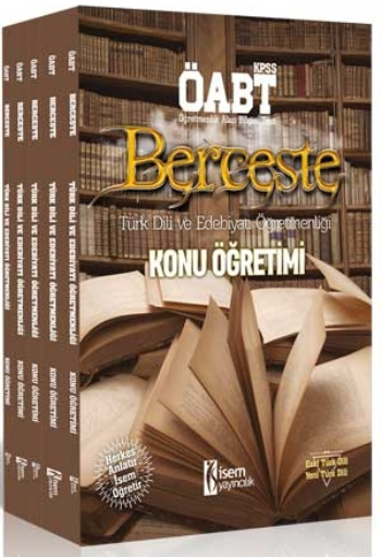 İsem Yayıncılık ÖABT Berceste Türk Dili ve Edebiyatı Öğretmenliği Konu Anlatımlı Modüler Set 2018