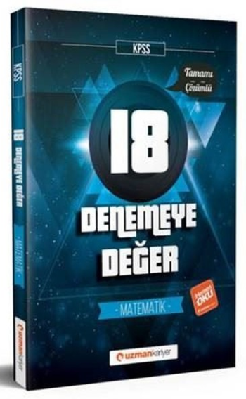 Uzman 2018 KPSS Matematik Denemeye Değer Tamamı Çözümlü 18 Deneme