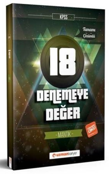 Uzman 2018 KPSS Mantık Denemeye Değer Tamamı Çözümlü 18 Deneme