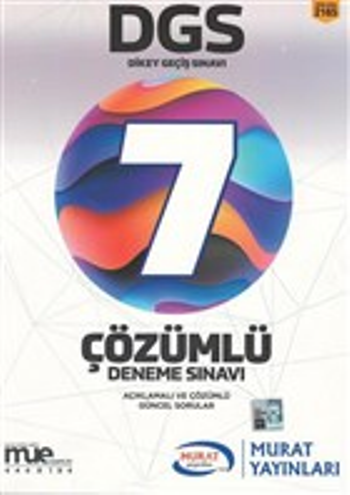 Murat Yayınları DGS 7 Çözümlü Deneme Sınavı