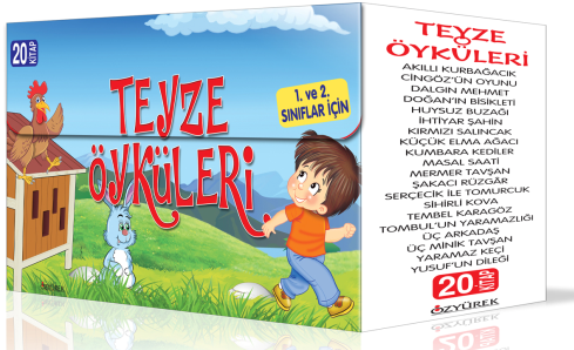 Teyze Öyküleri Dizisi 2. ve 3. Sınıflar İçin (20 Kitap Takım)