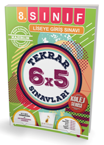 8. Sınıf Liseye Giriş Sınavı 6x5 Tekrar Sınavları Kolej Serisi