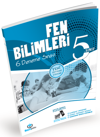 5. Sınıf Fen Bilimleri 6 Deneme Video Çözümlü Optikli