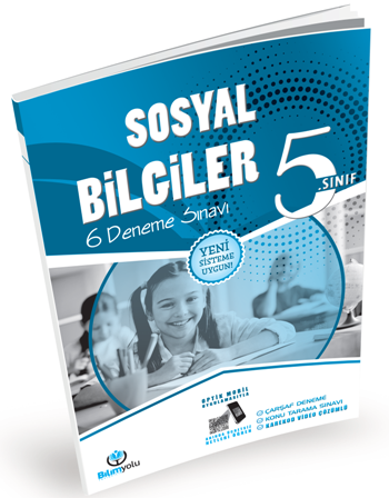 5. Sınıf Sosyal Bilgiler 6 Deneme Video Çözümlü Optikli