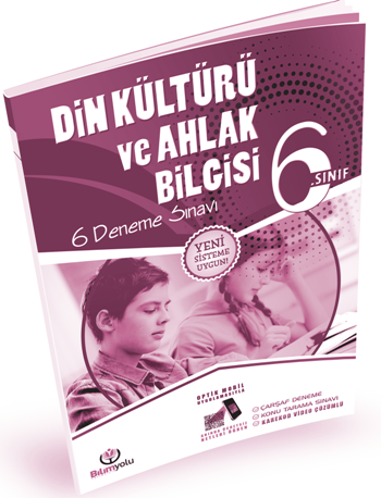 6. Sınıf Din Kültürü Ve Ahlak Bilgisi 6 Deneme Video Çözümlü Optikli