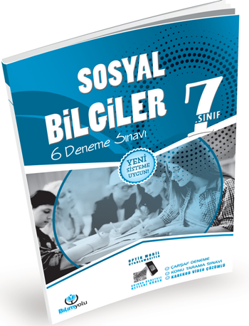 7. Sınıf Sosyal Bilgiler 6 Deneme Video Çözümlü Optikli