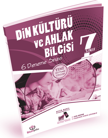 7. Sınıf Din Kültürü Ve Ahlak Bilgisi 6 Deneme Video Çözümlü Optikli