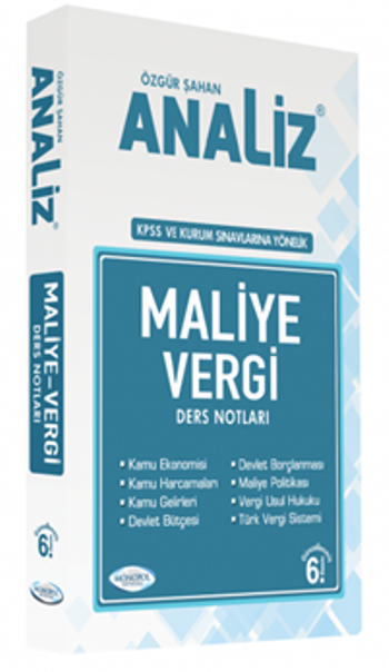 2018 Analiz Maliye Vergi Ders Notları