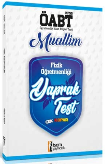 2019 Muallim ÖABT Fizik Öğretmenliği Yaprak Test