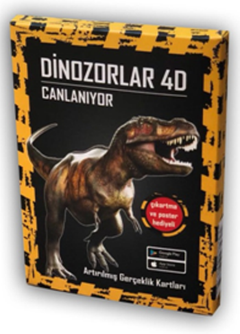 Dinozorlar 4D Canlanıyor Kartları