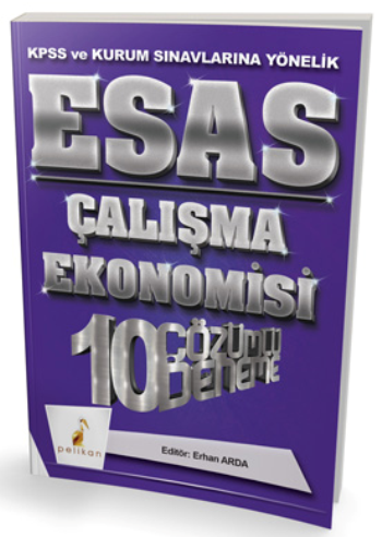 Esas Çalışma Ekonomisi 10 Çözümlü Deneme KPSS ve Kurum Sınavlarına Yönelik