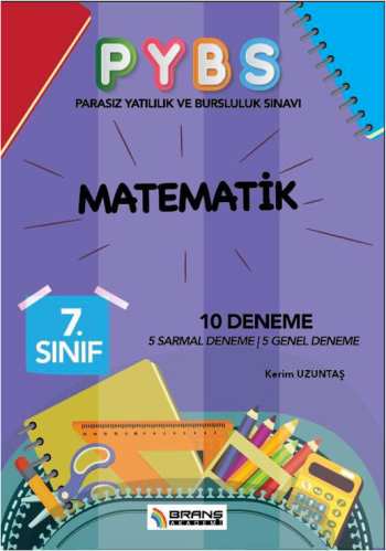 Branş Akademi 7. Sınıf PYBS Matematik 10 Deneme