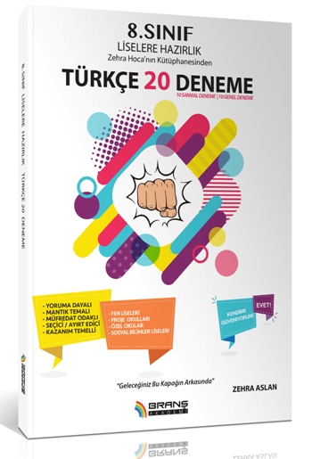 8. Sınıf LGS Türkçe 20 Deneme