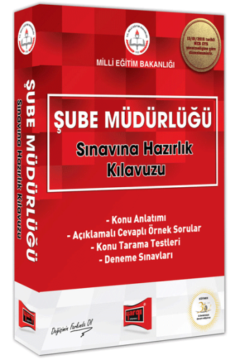 Yargı GYS Milli Eğitim Bakanlığı Şube Müdürlüğü Sınavlarına Hazırlık Kılavuzu