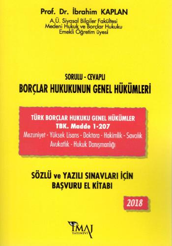 Borçlar Hukukunun Genel Hükümleri (Soru-Cevaplı)