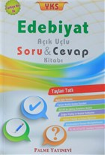 2018 YKS Edebiyat Açık Uçlu Soru ve Cevap Kitabı